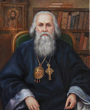 портрет святителя Игнатия Брянчанинова маслом на холсте